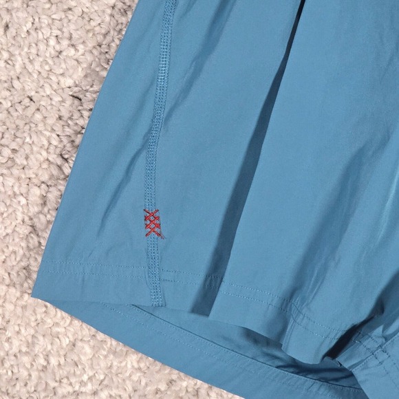 Rhone Men Unlined Performance Shorts Size Large Blue Gym Active Lightweight - Picture 3 of 13